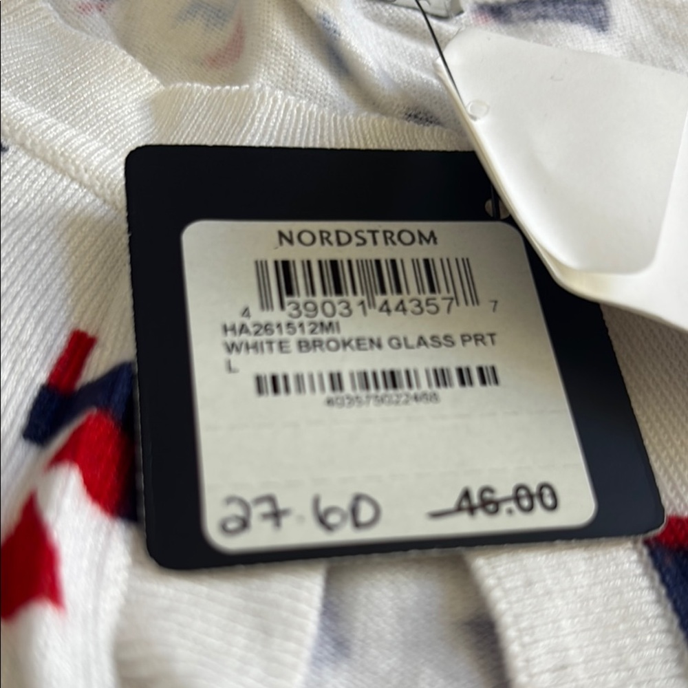 Nordstrom Multicolor Patterned Cardigan - Picture 2 of 7
